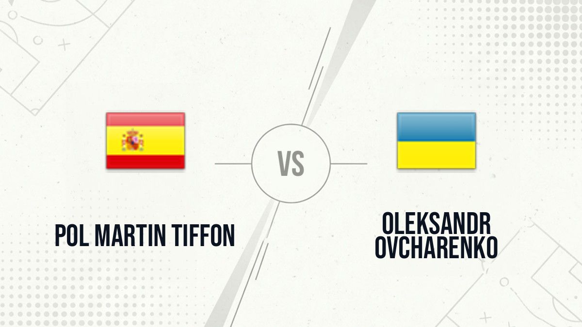 Pronostic Pol Martin Tiffon Oleksandr Ovcharenko