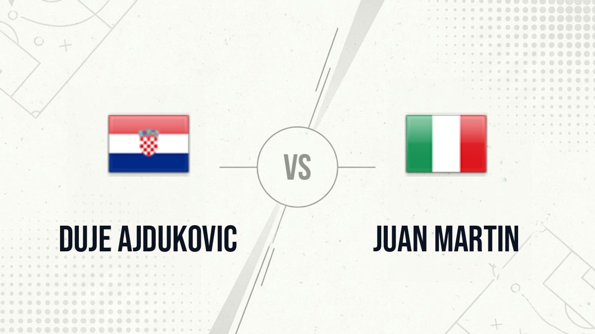 Pronostic Duje Ajdukovic Juan Martin