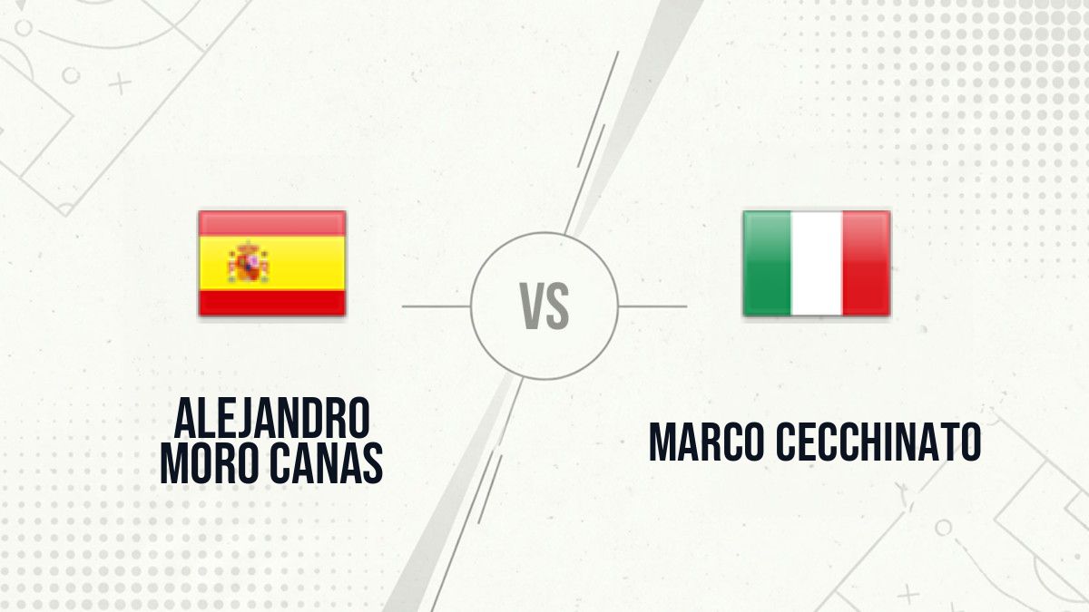 Pronostic Alejandro Moro Canas Marco Cecchinato
