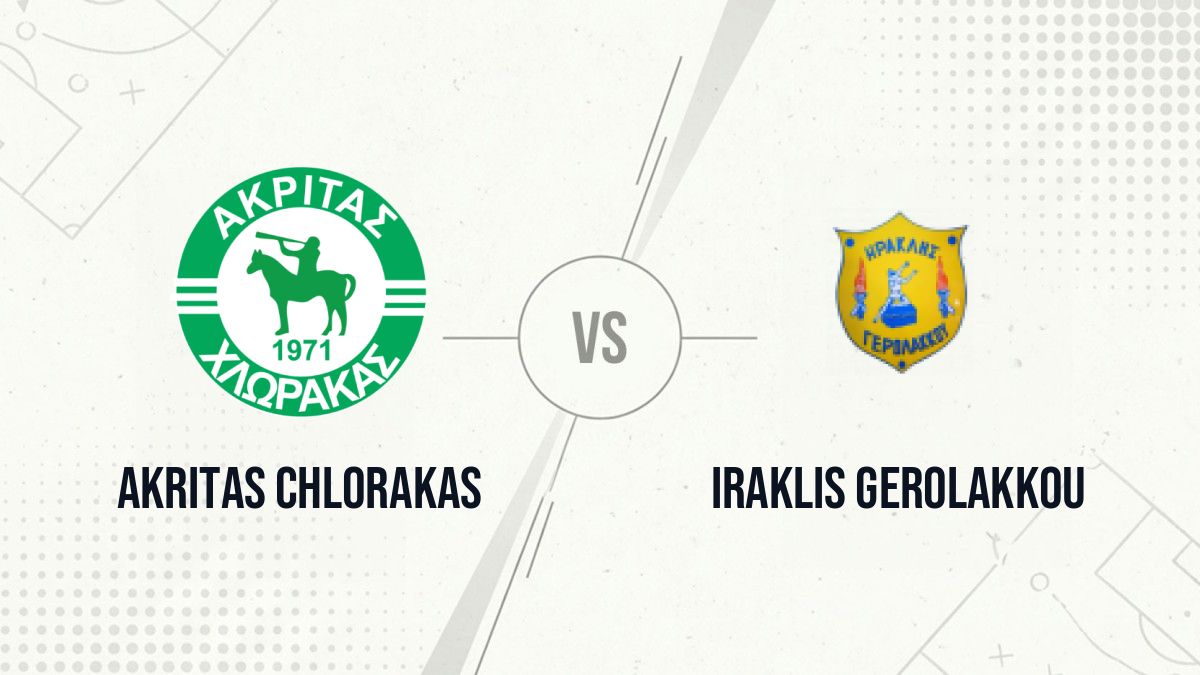 Pronostic Akritas Chlorakas Iraklis Gerolakkou