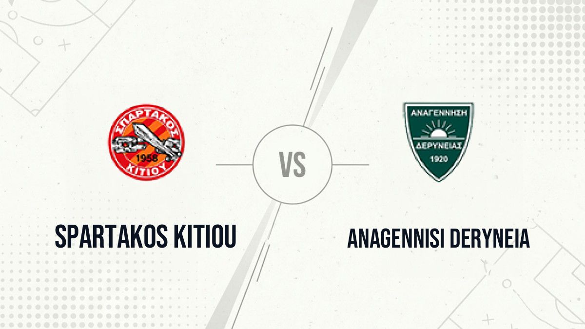 Pronostic Spartakos Kitiou Anagennisi Deryneia