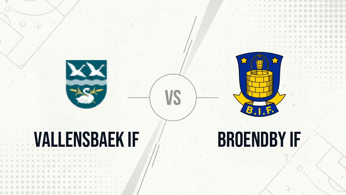 Pronostic Vallensbaek IF Broendby IF