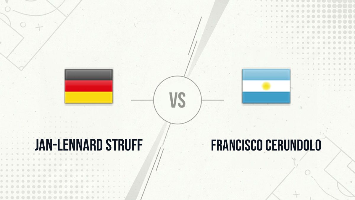 Pronostic Jan-Lennard Struff Francisco Cerundolo