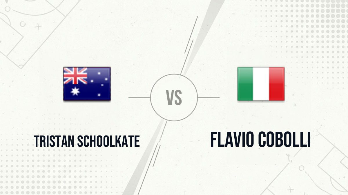 Pronostic Tristan Schoolkate Flavio Cobolli