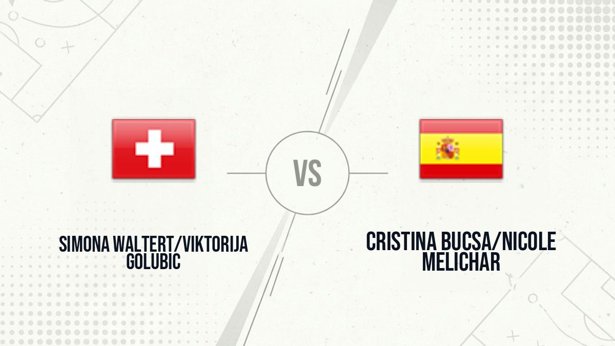 Pronostic Simona Waltert/Viktorija Golubic Cristina Bucsa/Nicole Melichar
