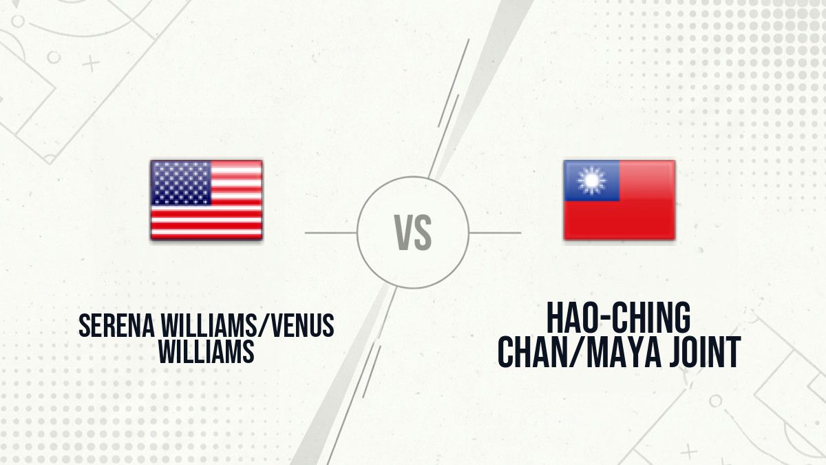 Pronostic Serena Williams/Venus Williams Hao-Ching Chan/Maya Joint