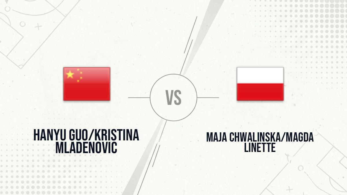 Pronostic Hanyu Guo/Kristina Mladenovic Maja Chwalinska/Magda Linette