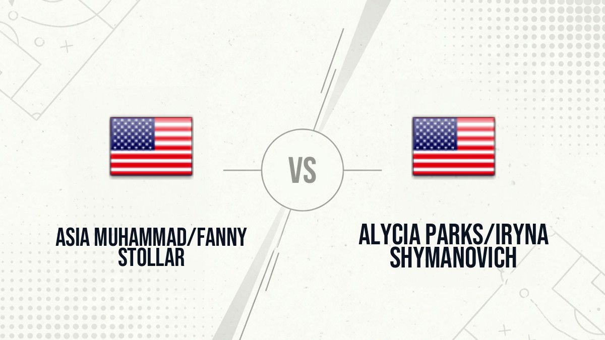 Pronostic Asia Muhammad/Fanny Stollar Alycia Parks/Iryna Shymanovich