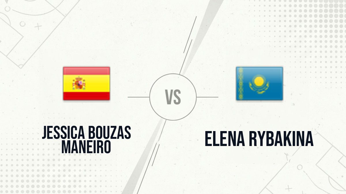 Pronostic Jessica Bouzas Maneiro Elena Rybakina