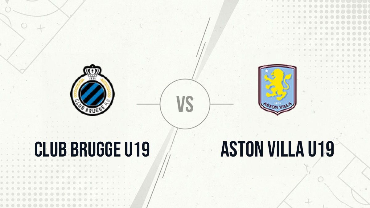 Pronostic Club Brugge U19 Aston Villa U19
