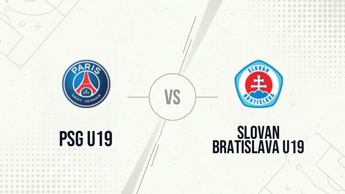 Pronostic PSG U19 Slovan Bratislava U19