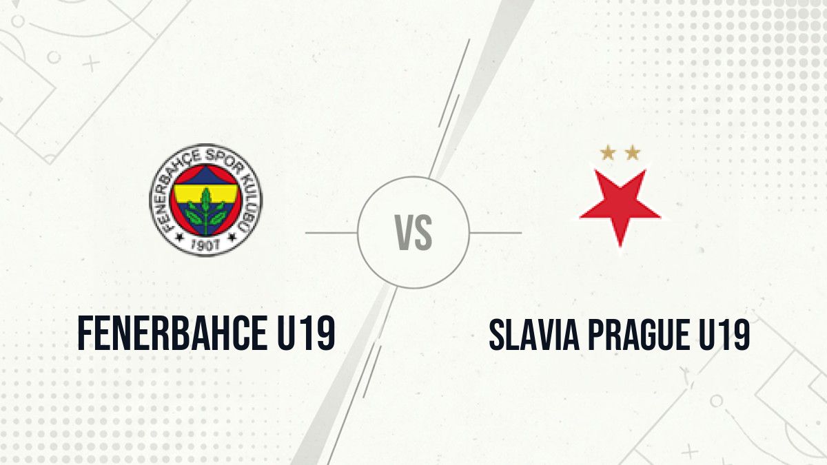 Pronostic Fenerbahce U19 Slavia Prague U19