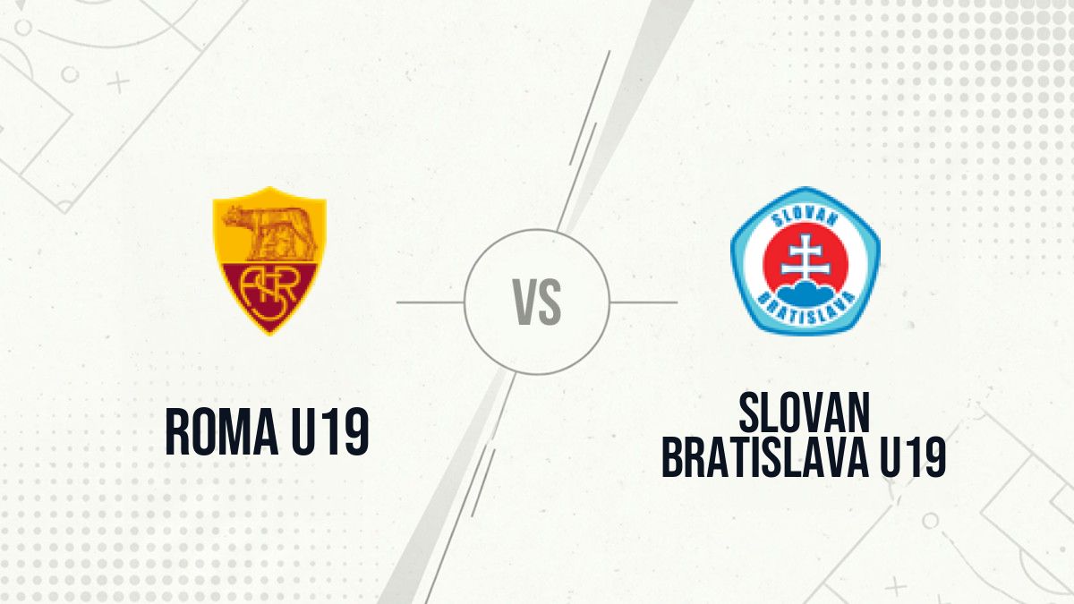 Pronostic Roma U19 Slovan Bratislava U19