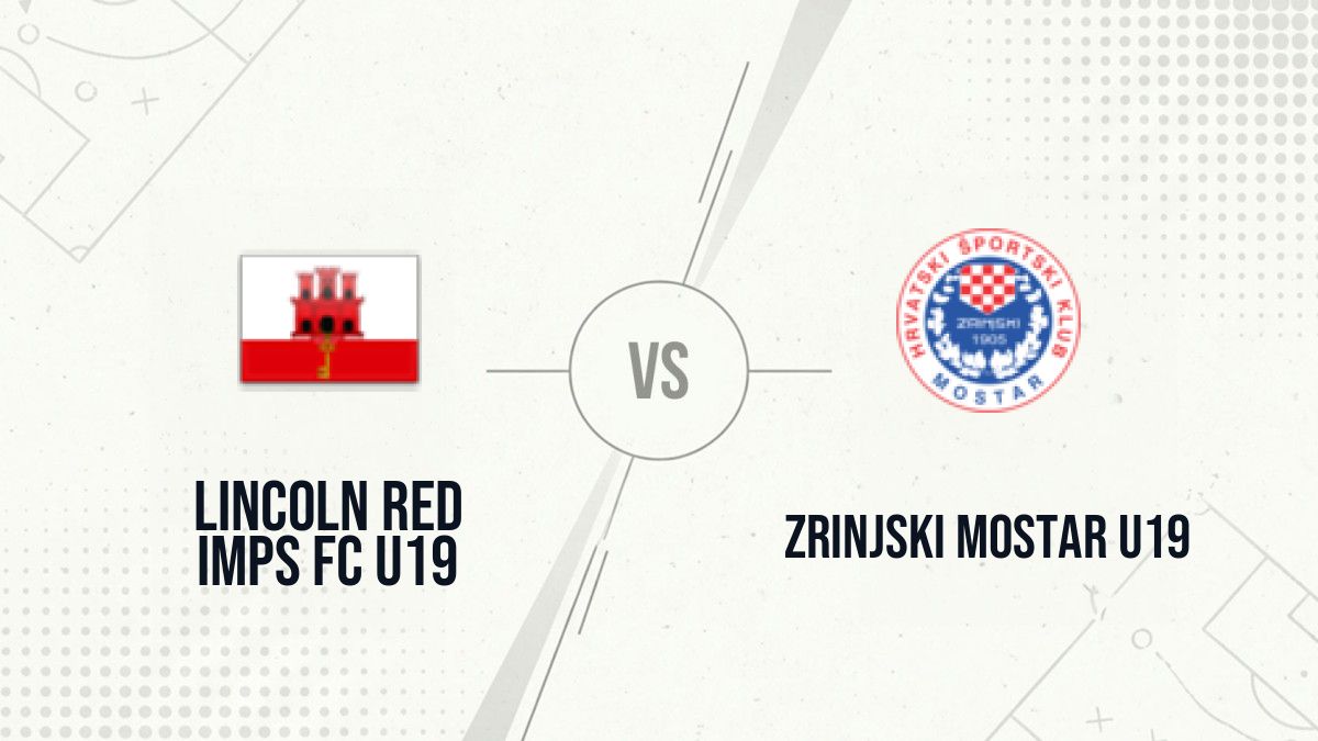 Pronostic Lincoln Red Imps FC U19 Zrinjski Mostar U19