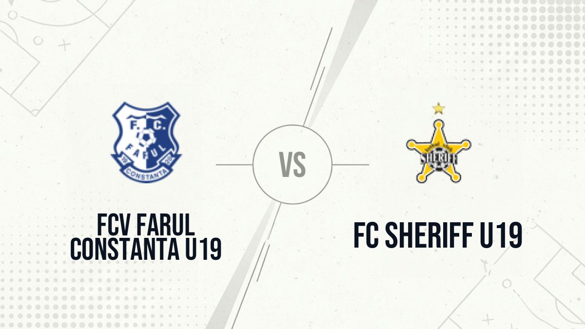 Pronostic FCV Farul Constanta U19 FC Sheriff U19