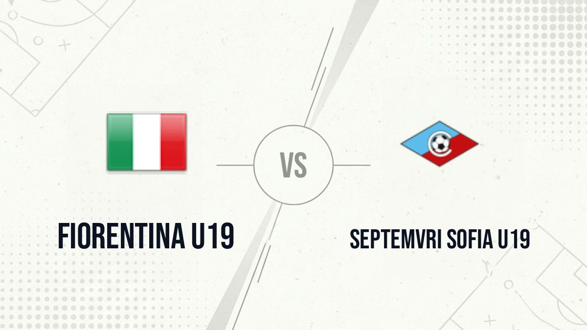 Pronostic Fiorentina U19 Septemvri Sofia U19