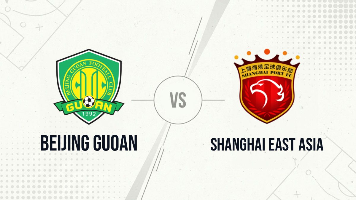 Pronostic Beijing Guoan Shanghai East Asia