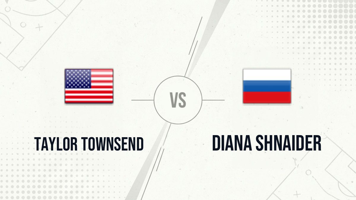 Pronostic Taylor Townsend Diana Shnaider