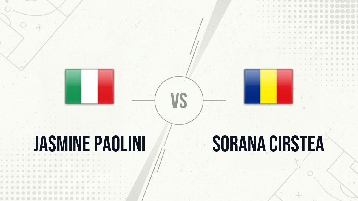 Pronostic Jasmine Paolini Sorana Cirstea