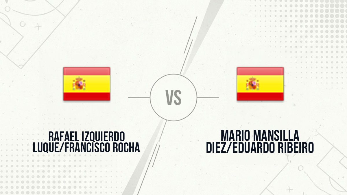 Pronostic Rafael Izquierdo Luque/Francisco Rocha Mario Mansilla Diez/Eduardo Ribeiro