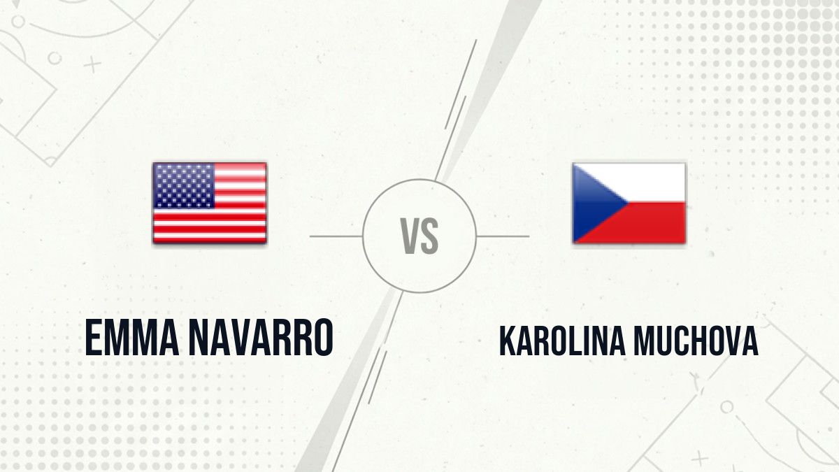 Pronostic Emma Navarro Karolina Muchova