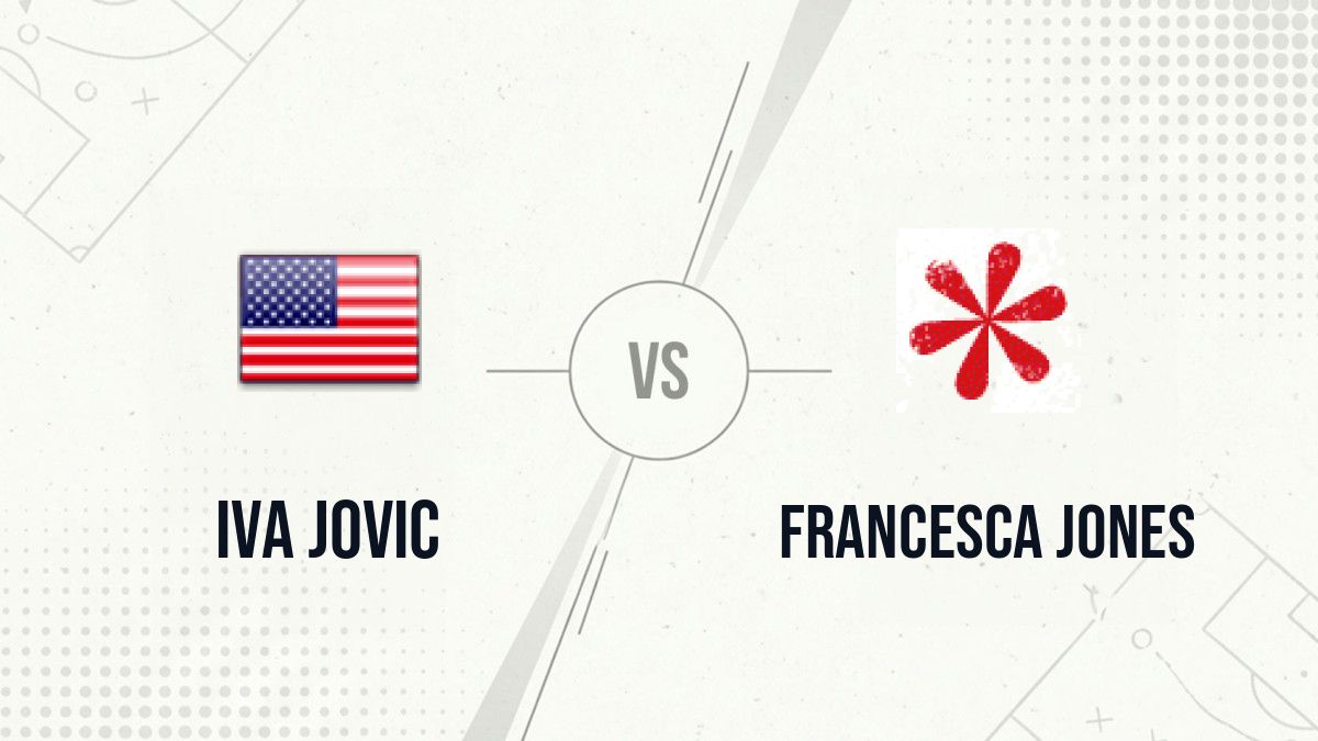 Pronostic Iva Jovic Francesca Jones