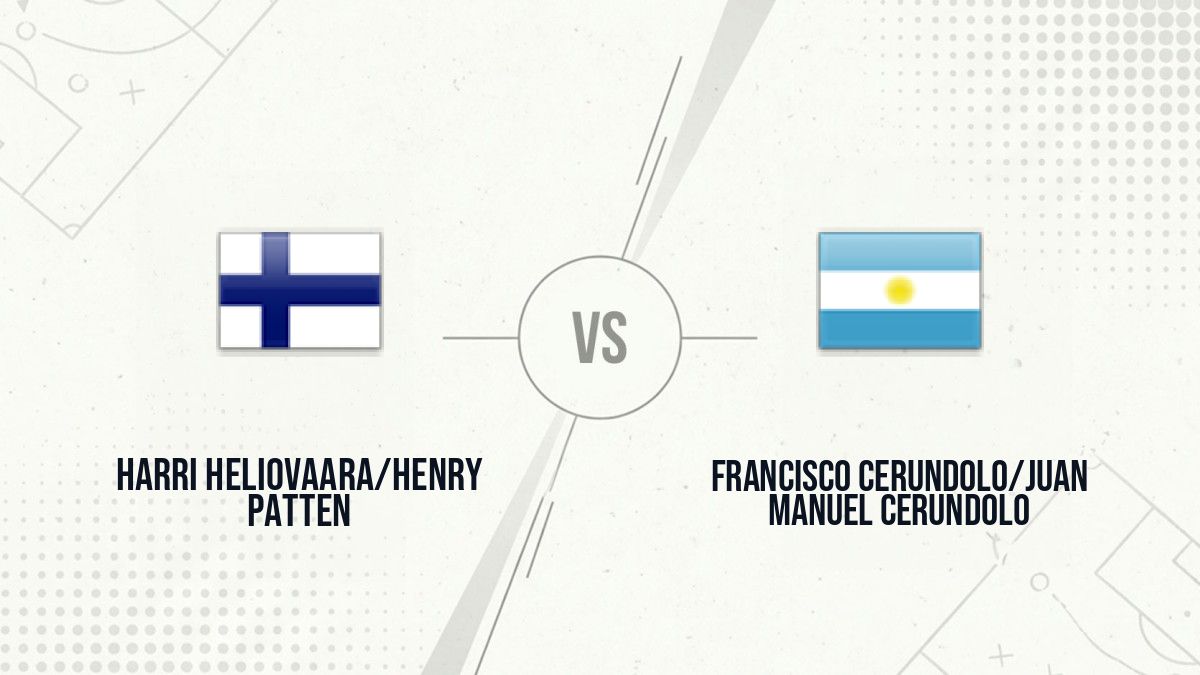 Pronostic Harri Heliovaara/Henry Patten Francisco Cerundolo/Juan Manuel Cerundolo
