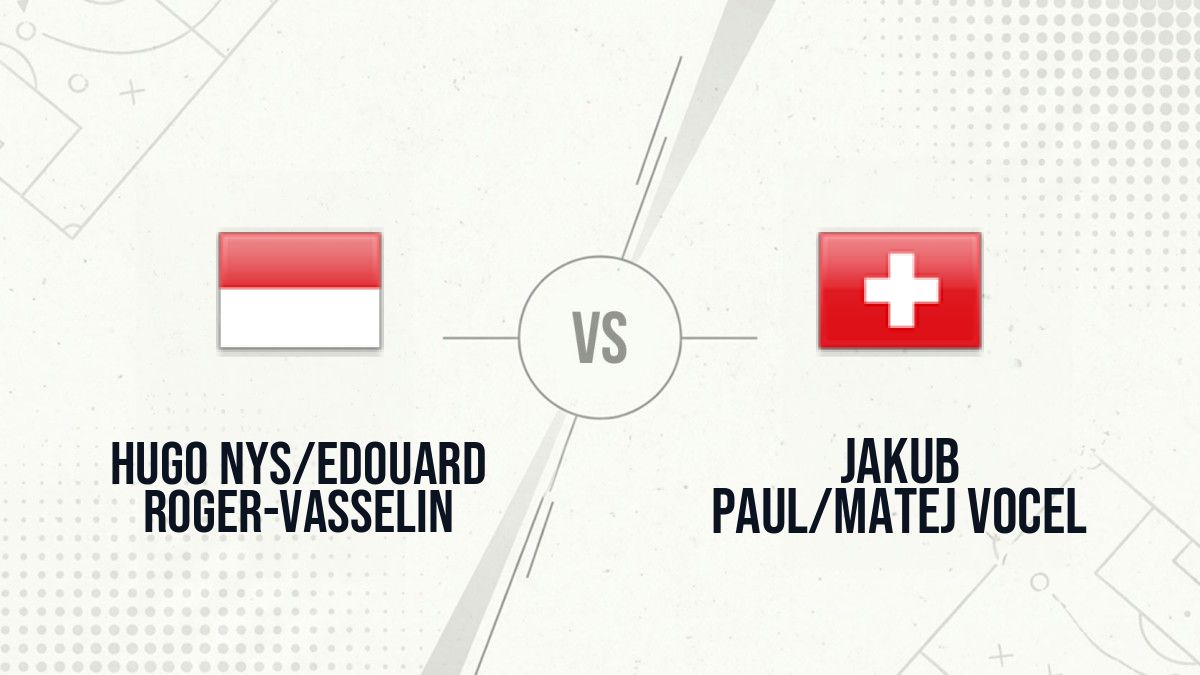 Pronostic Hugo Nys/Edouard Roger-Vasselin Jakub Paul/Matej Vocel
