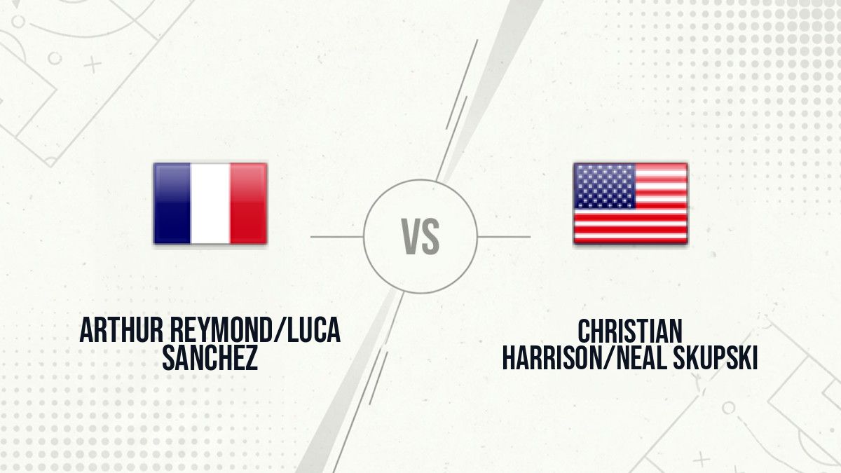 Pronostic Arthur Reymond/Luca Sanchez Christian Harrison/Neal Skupski