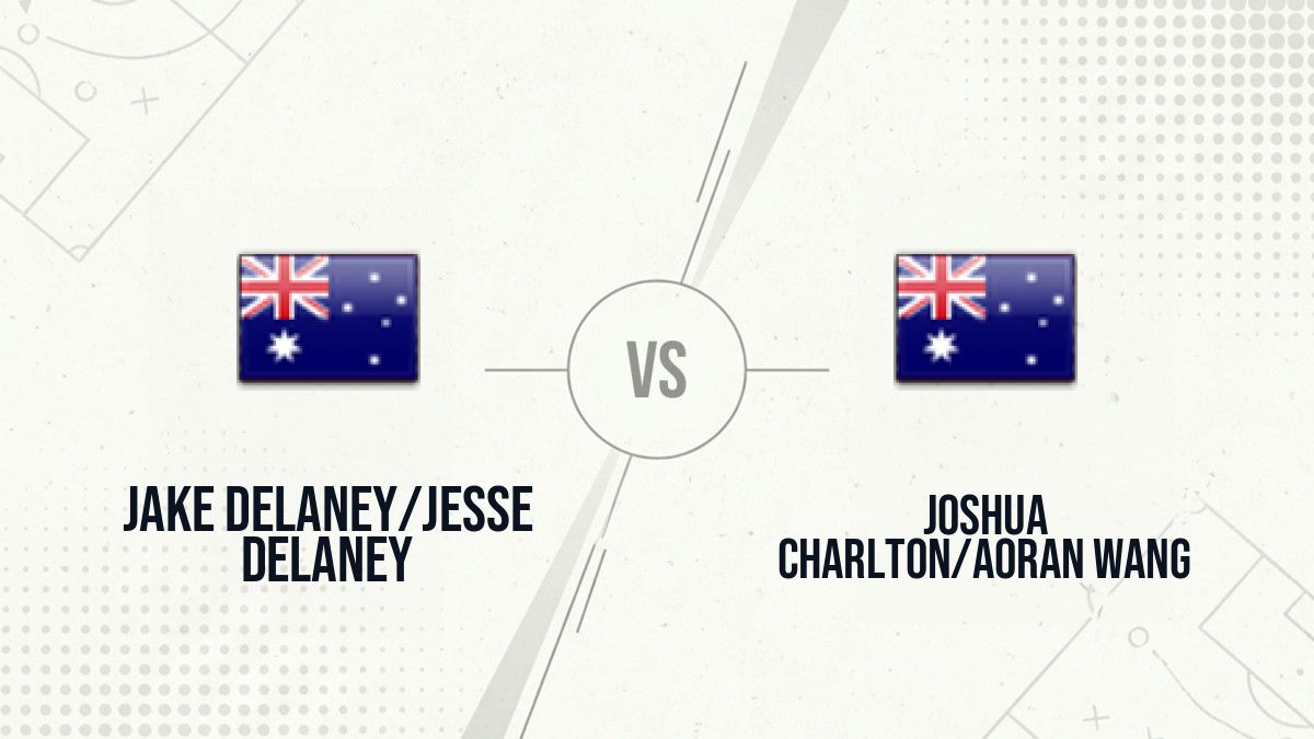 Pronostic Jake Delaney/Jesse Delaney Joshua Charlton/Aoran Wang