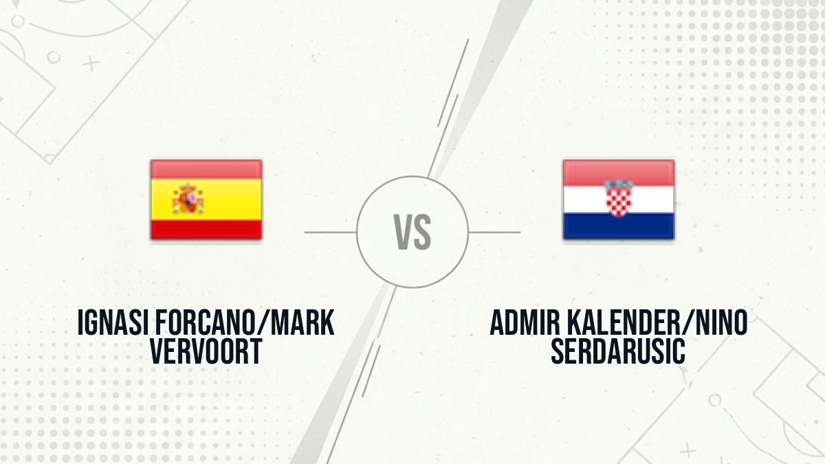 Pronostic Ignasi Forcano/Mark Vervoort Admir Kalender/Nino Serdarusic