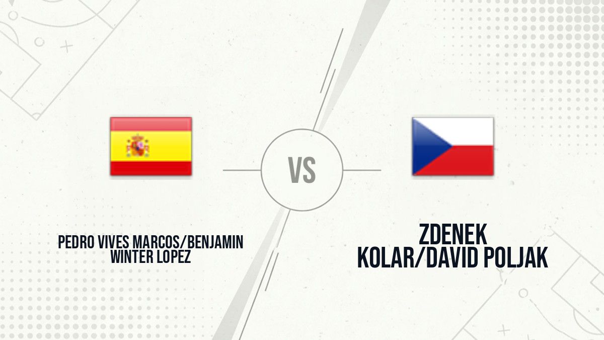 Pronostic Pedro Vives Marcos/Benjamin Winter Lopez Zdenek Kolar/David Poljak