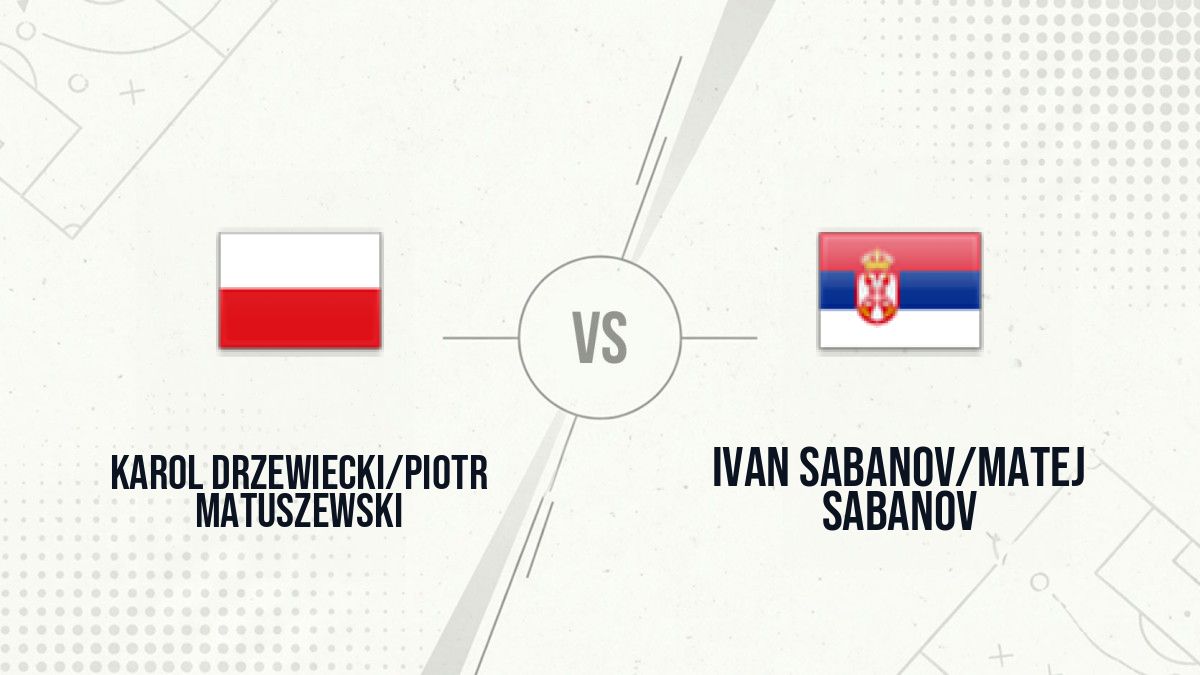 Pronostic Karol Drzewiecki/Piotr Matuszewski Ivan Sabanov/Matej Sabanov