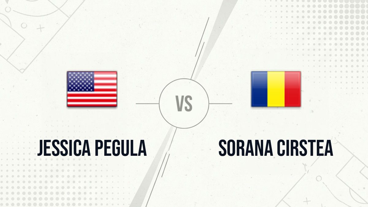 Pronostic Jessica Pegula Sorana Cirstea