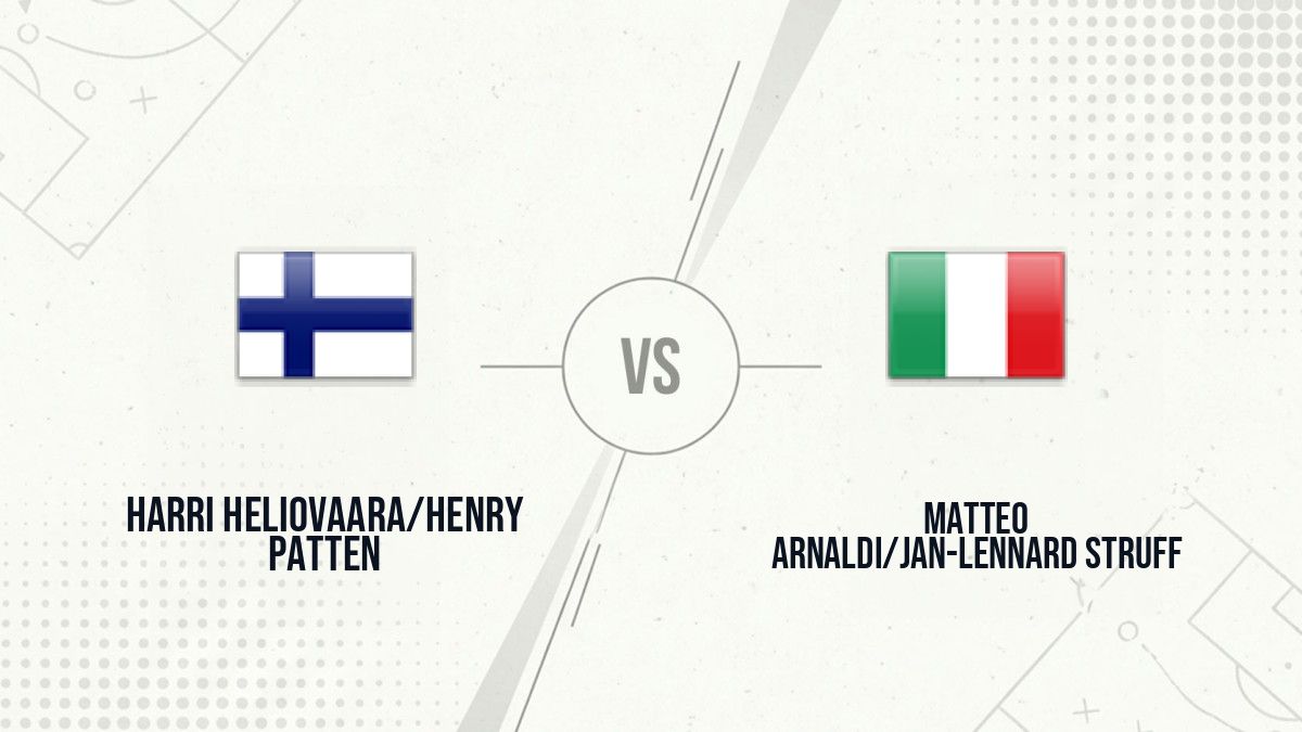 Pronostic Harri Heliovaara/Henry Patten Matteo Arnaldi/Jan-Lennard Struff