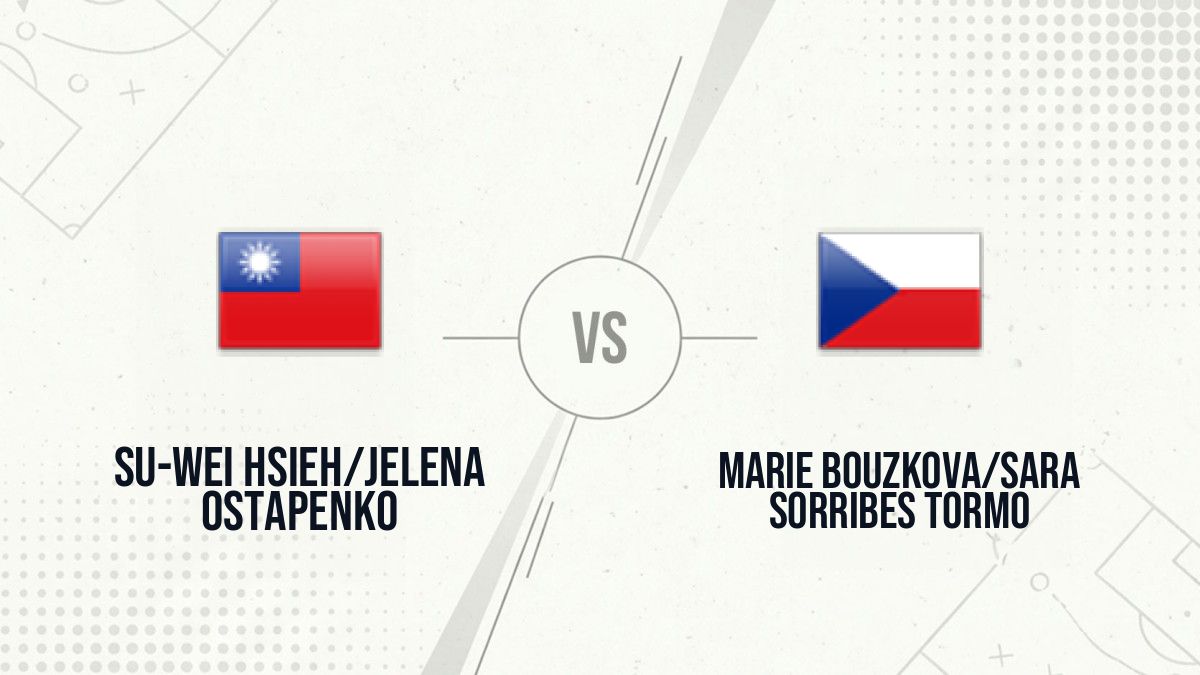 Pronostic Su-Wei Hsieh/Jelena Ostapenko Marie Bouzkova/Sara Sorribes Tormo