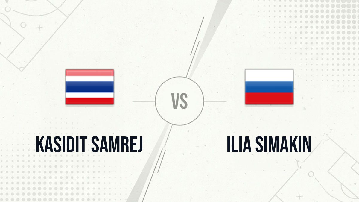 Pronostic Kasidit Samrej Ilia Simakin