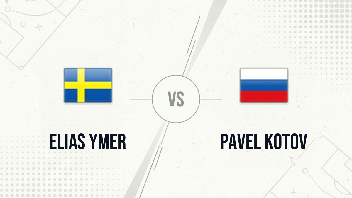 Pronostic Elias Ymer Pavel Kotov