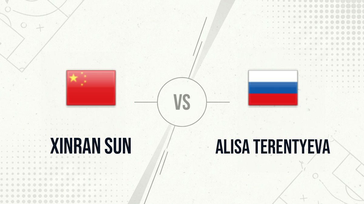Pronostic Xinran Sun Alisa Terentyeva