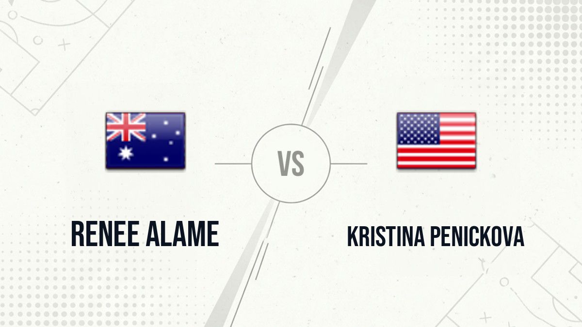Pronostic Renee Alame Kristina Penickova