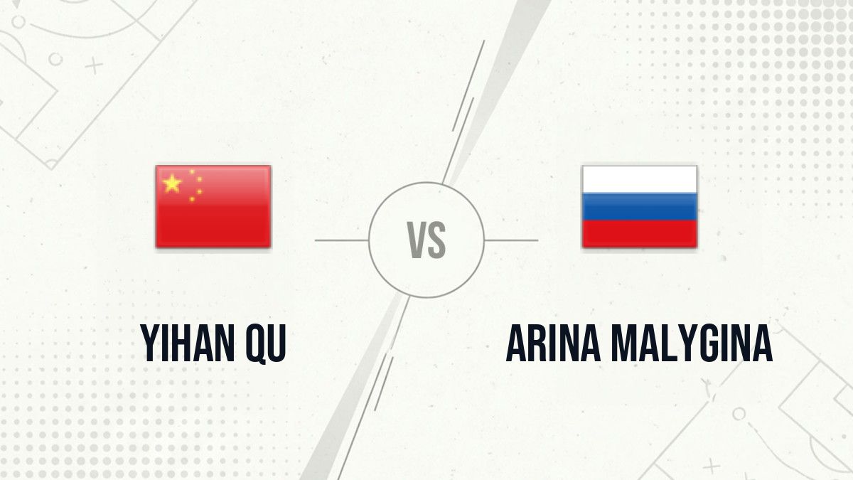 Pronostic Yihan Qu Arina Malygina