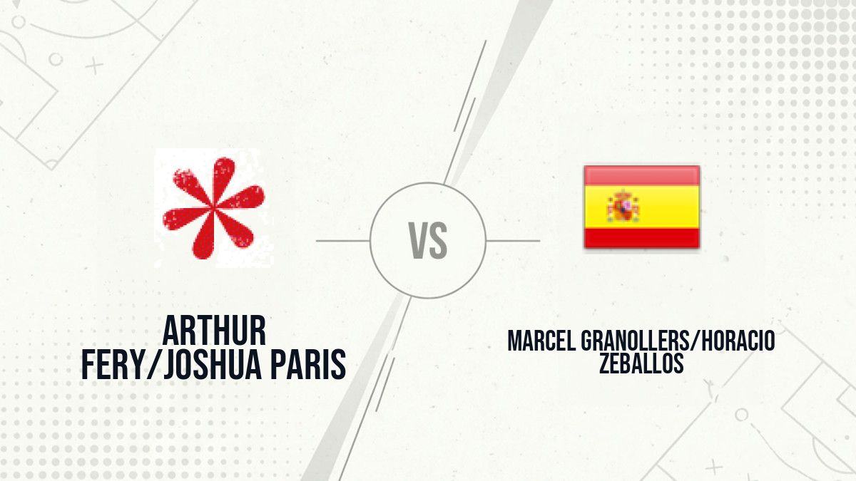 Pronostic Arthur Fery/Joshua Paris Marcel Granollers/Horacio Zeballos