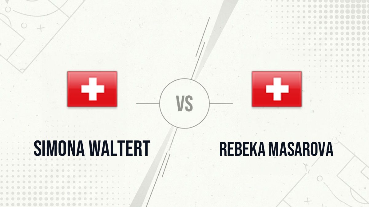 Pronostic Simona Waltert Rebeka Masarova
