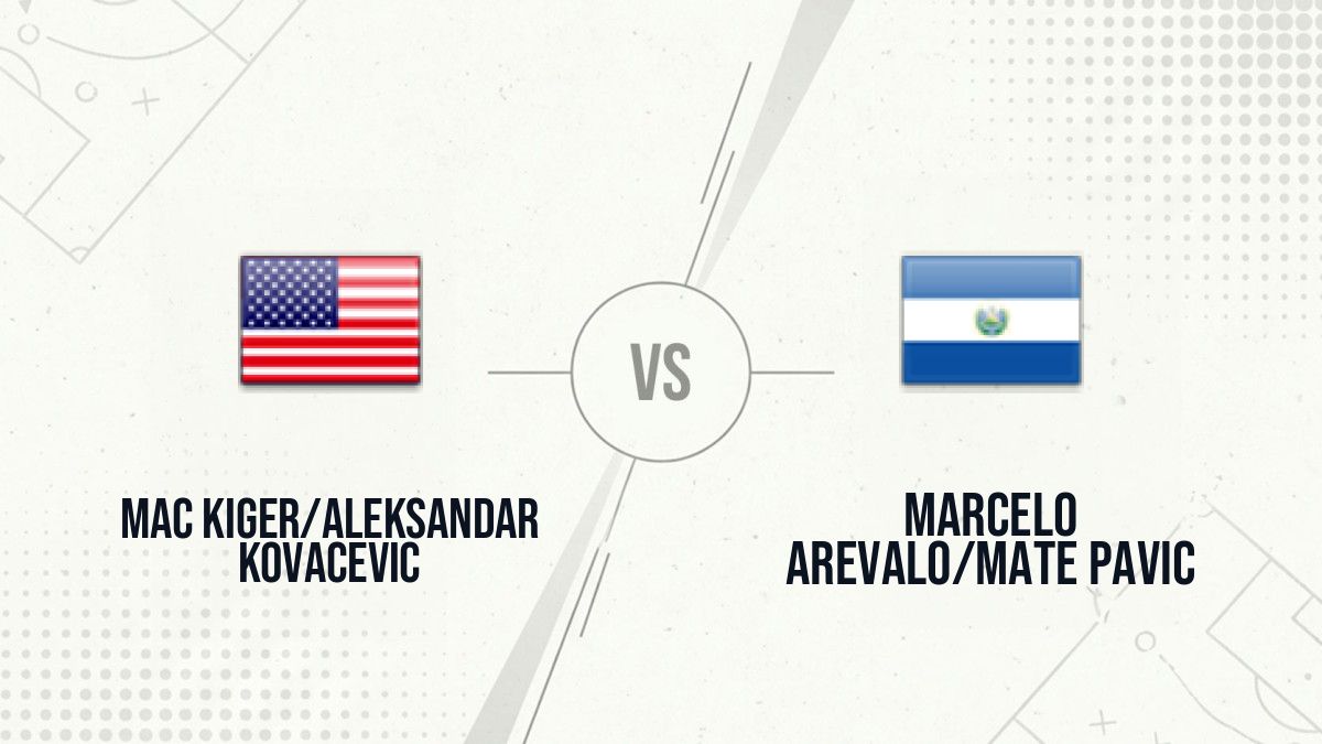 Pronostic Mac Kiger/Aleksandar Kovacevic Marcelo Arevalo/Mate Pavic