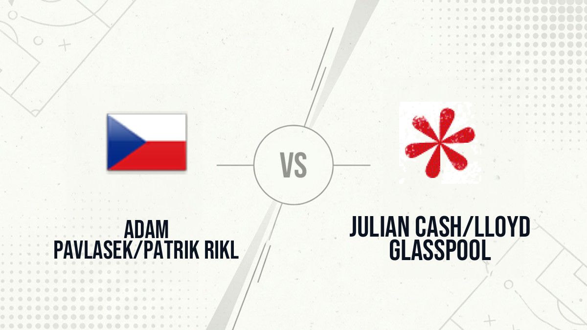 Pronostic Adam Pavlasek/Patrik Rikl Julian Cash/Lloyd Glasspool
