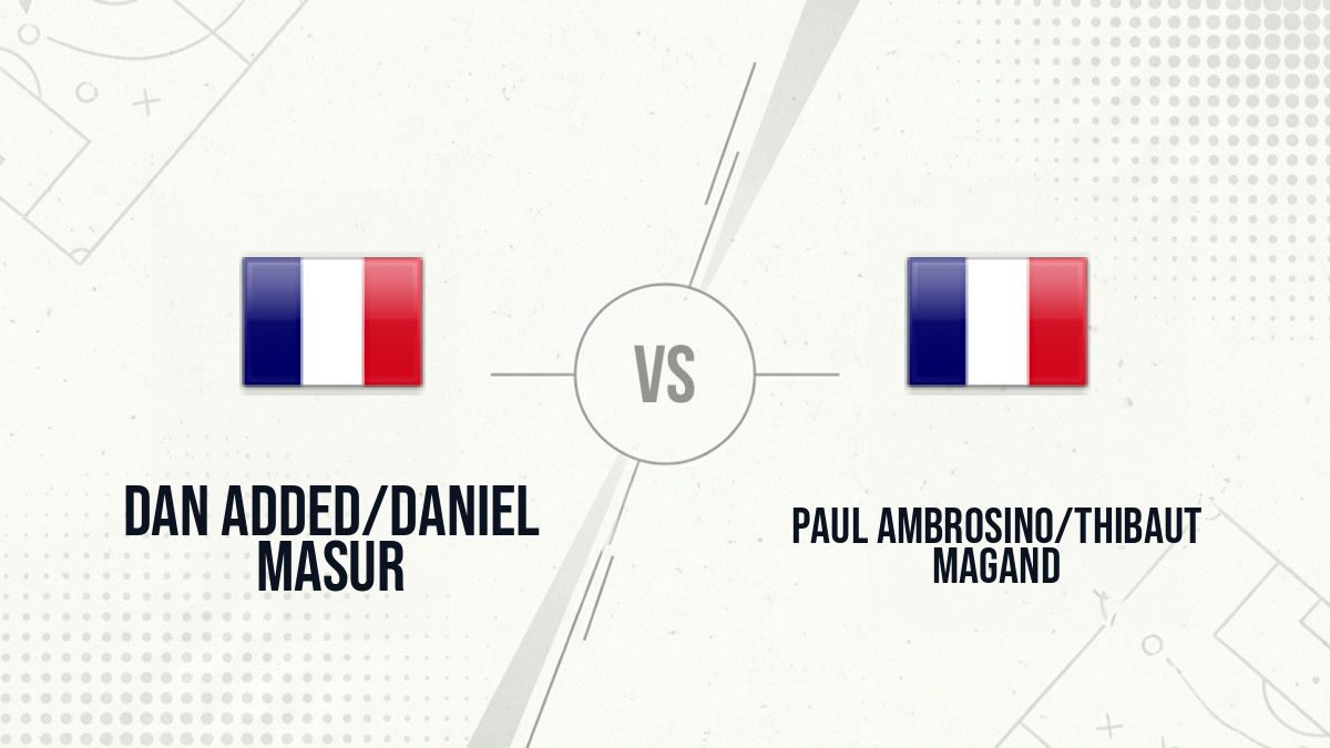 Pronostic Dan Added/Daniel Masur Paul Ambrosino/Thibaut Magand