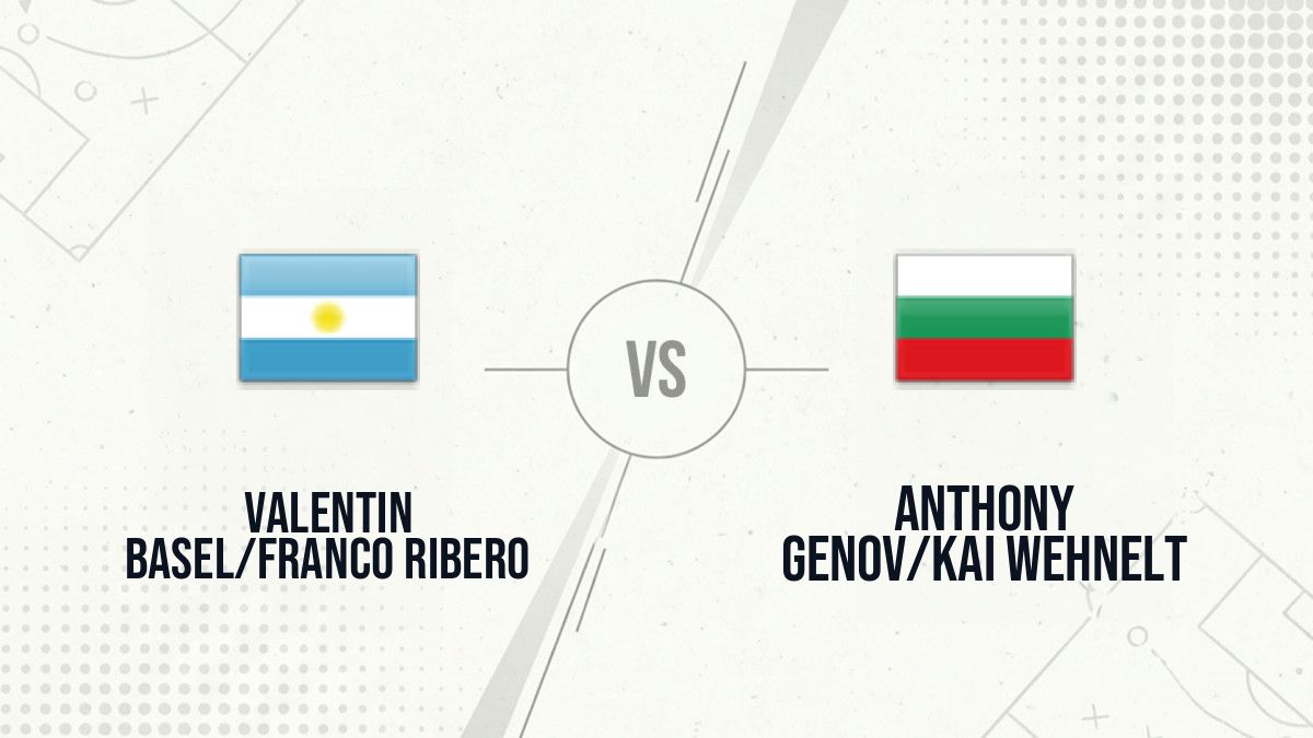 Pronostic Valentin Basel/Franco Ribero Anthony Genov/Kai Wehnelt