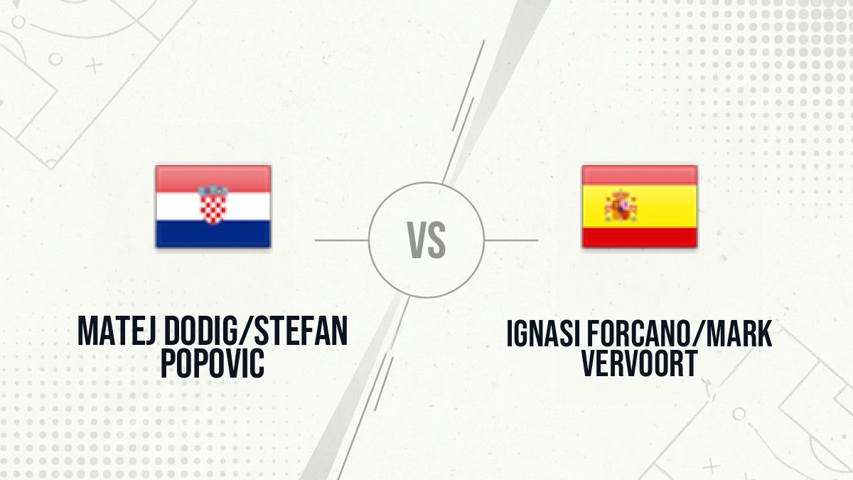 Pronostic Matej Dodig/Stefan Popovic Ignasi Forcano/Mark Vervoort