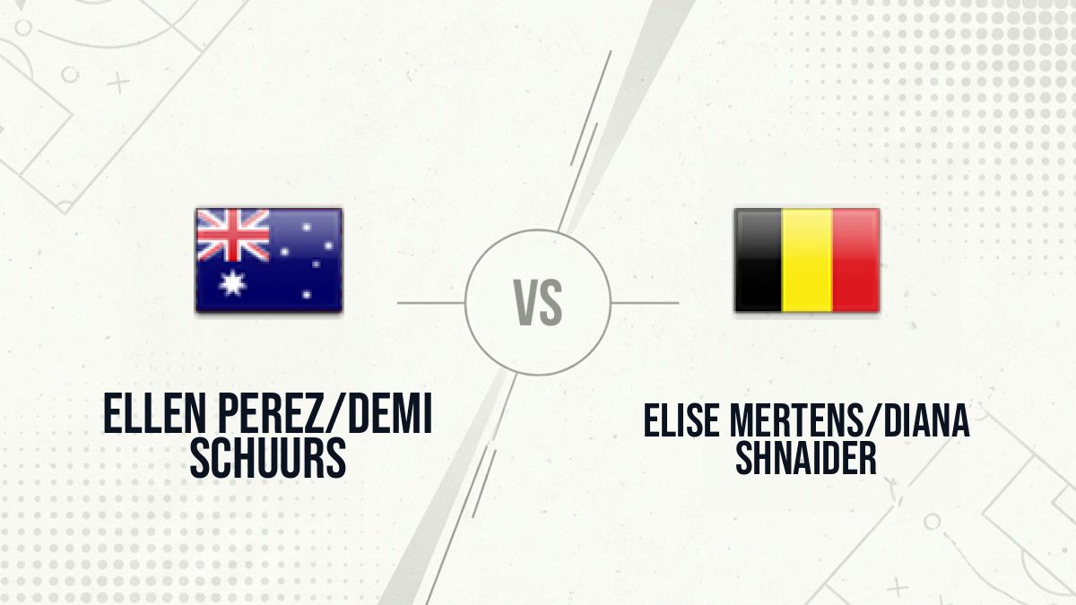 Pronostic Ellen Perez/Demi Schuurs Elise Mertens/Diana Shnaider