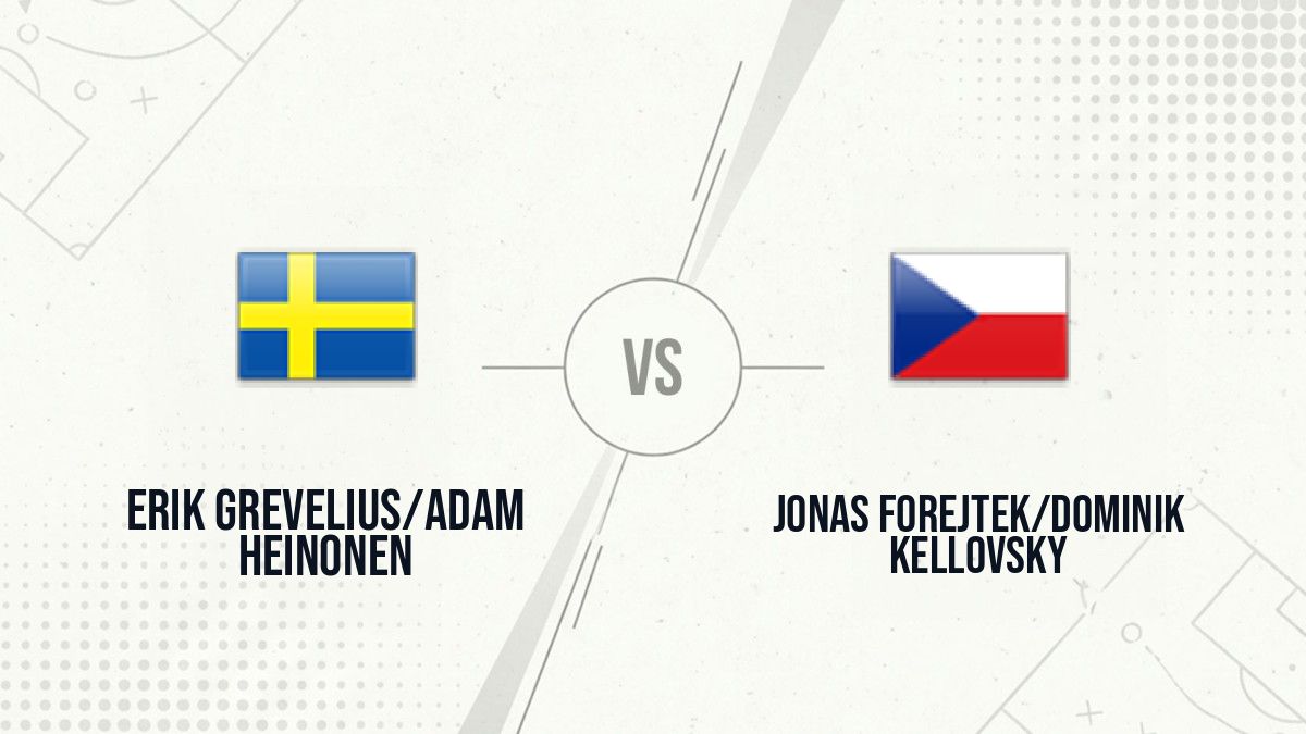 Pronostic Erik Grevelius/Adam Heinonen Jonas Forejtek/Dominik Kellovsky